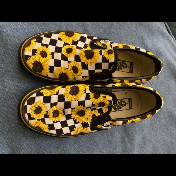 sunflower slip ons